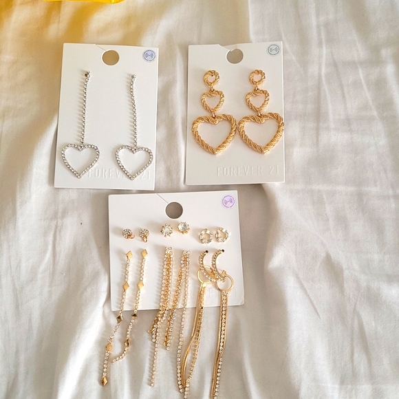 Forever 21 earrings, lot of 3 packs, NWT🎊🎉 - Picture 5 of 6